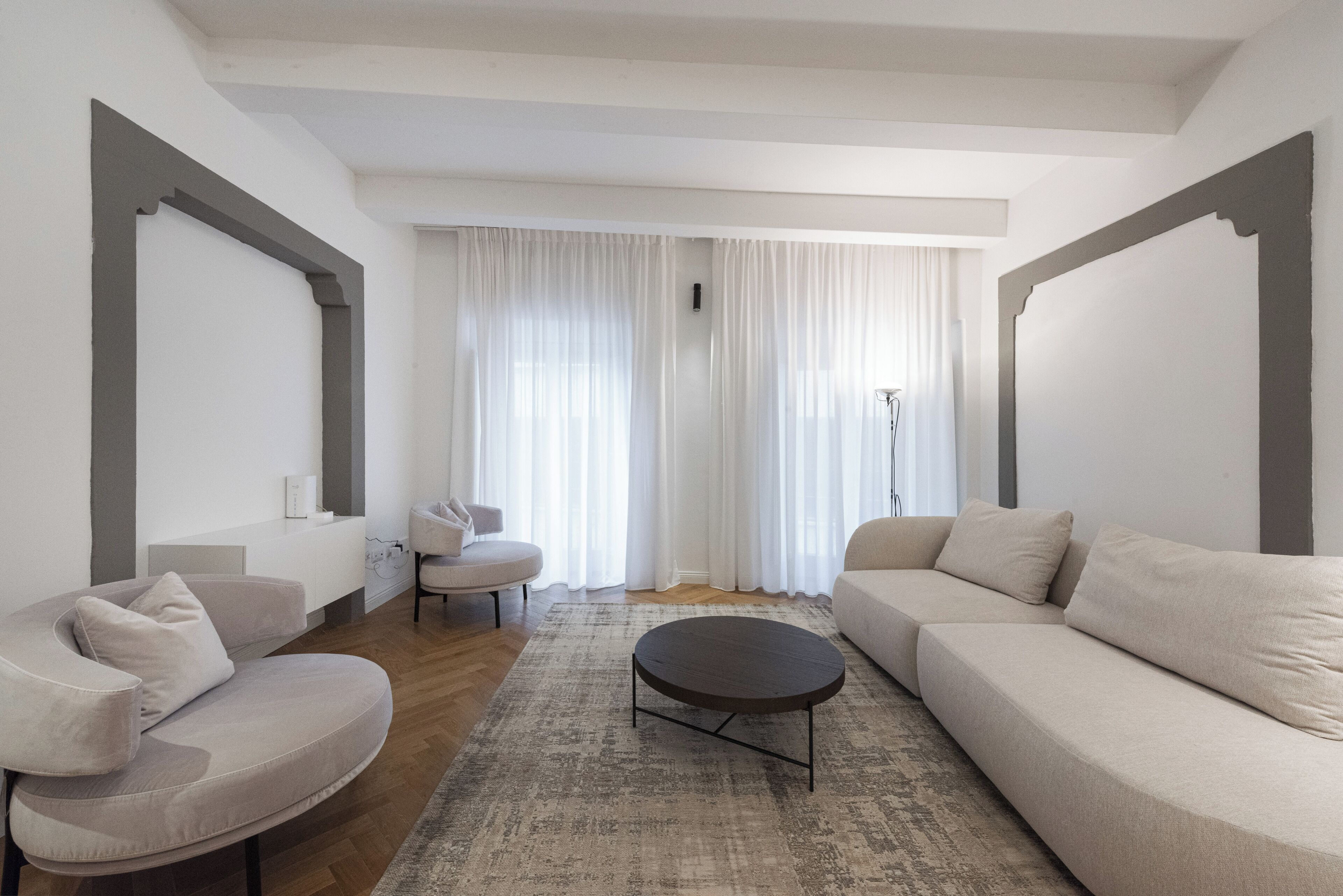 Apartamento Deluxe | Zona de estar