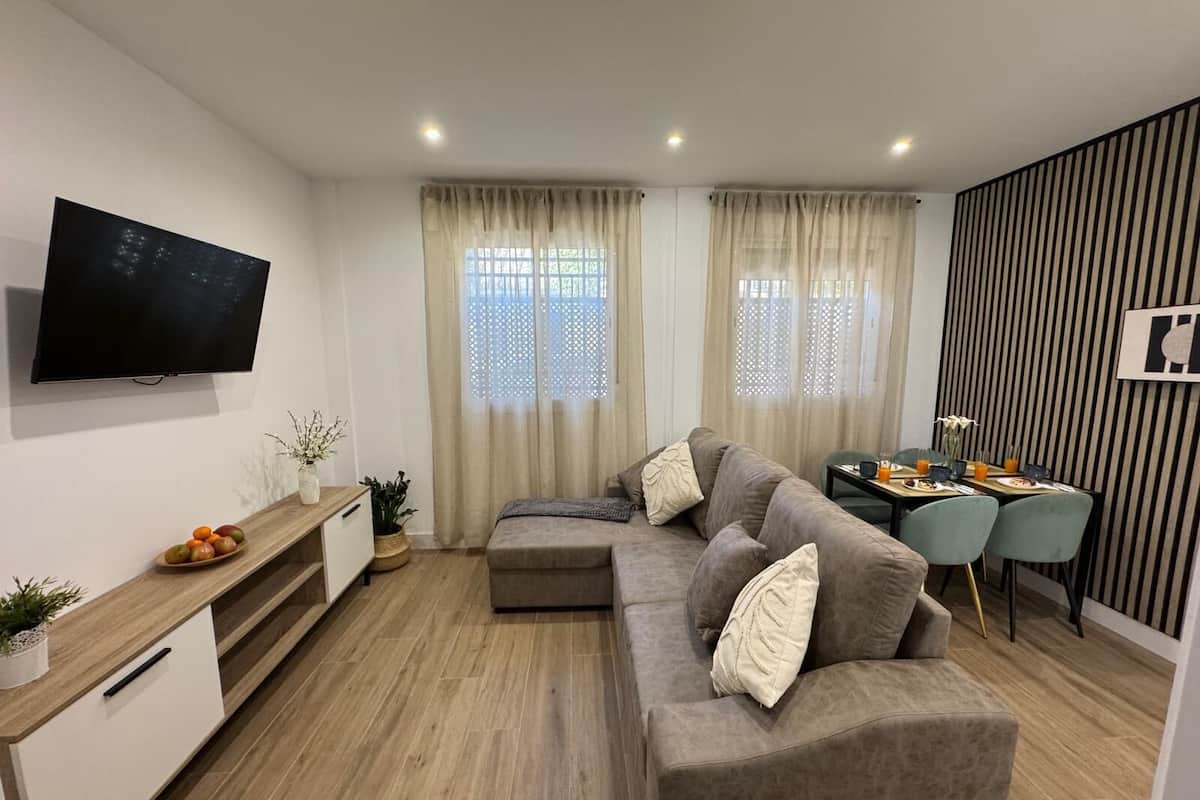 Comfort Apartment, Patio | Living area