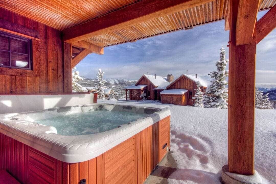 Bain à remous extérieur