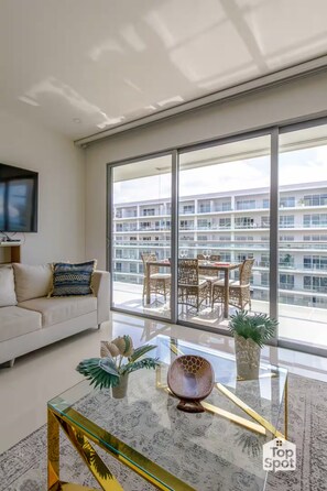 Living area - ¡Oceanfront TopSpot® @ Cartagena´s Best Beach! (Cartagena de Indias)