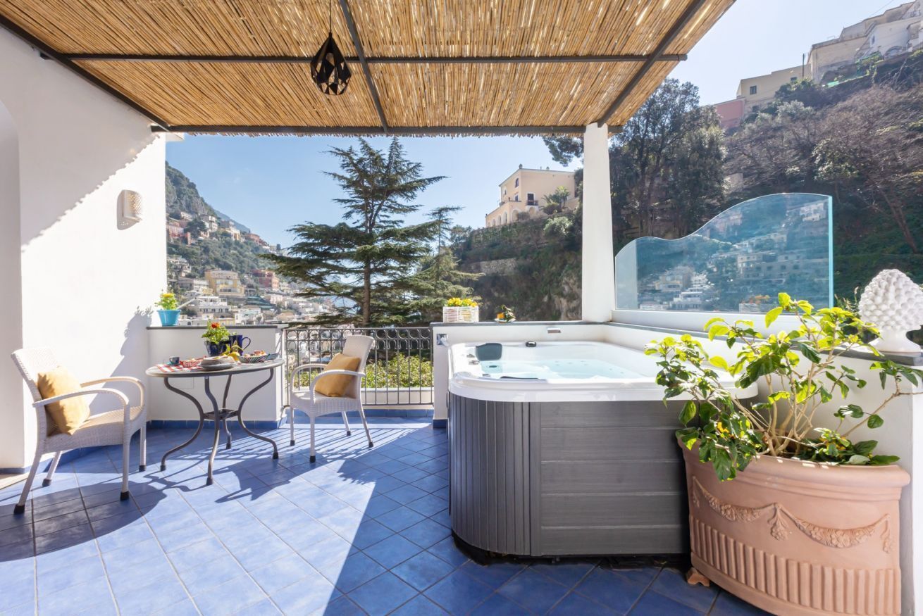 Baignoire à remous extérieure