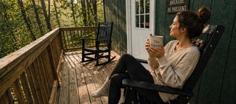 Romantic A-Frame Cabin on 11 acres, Fire Pit, Near The Wilds & Other Adventures