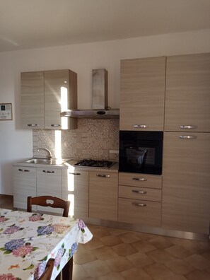 Private kitchen - BAIA VERDE APARTMENT FOR GROUPS UP TO 14 P BED BY NONSOLOMARE GALLIPOLI (Baia Verde)