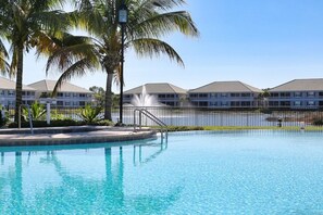 Outdoor pool - Chic Coastal Apt w/ Lake Views & Stunning Sunsets (Naples)