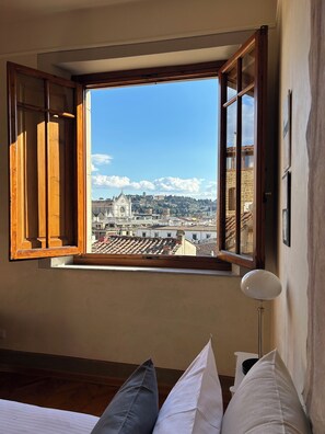 2 bedrooms, iron/ironing board, free WiFi, bed sheets - DUOMO, TOWER, SPECTACULAR VIEW: "THE DONATI TOWER'S TERRACE" 5th floor w/lift (Firenze)