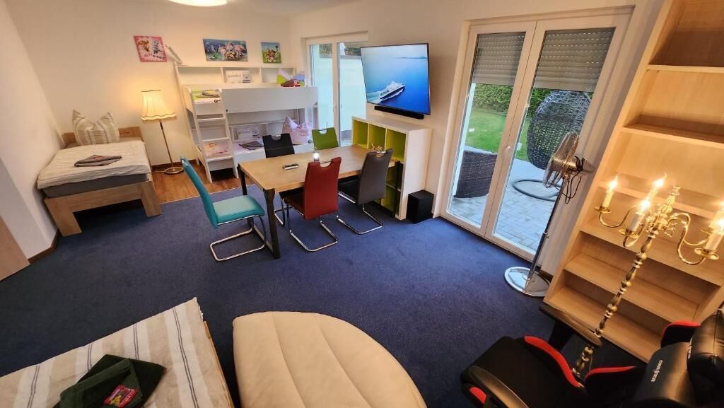 Family Quadruple Room, Garden View | Soundproofing, iron/ironing board, free WiFi