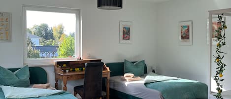 舒適單棟房屋, 3 間臥室, 花園景 | 隔音、熨斗/熨衫板、免費 Wi-Fi