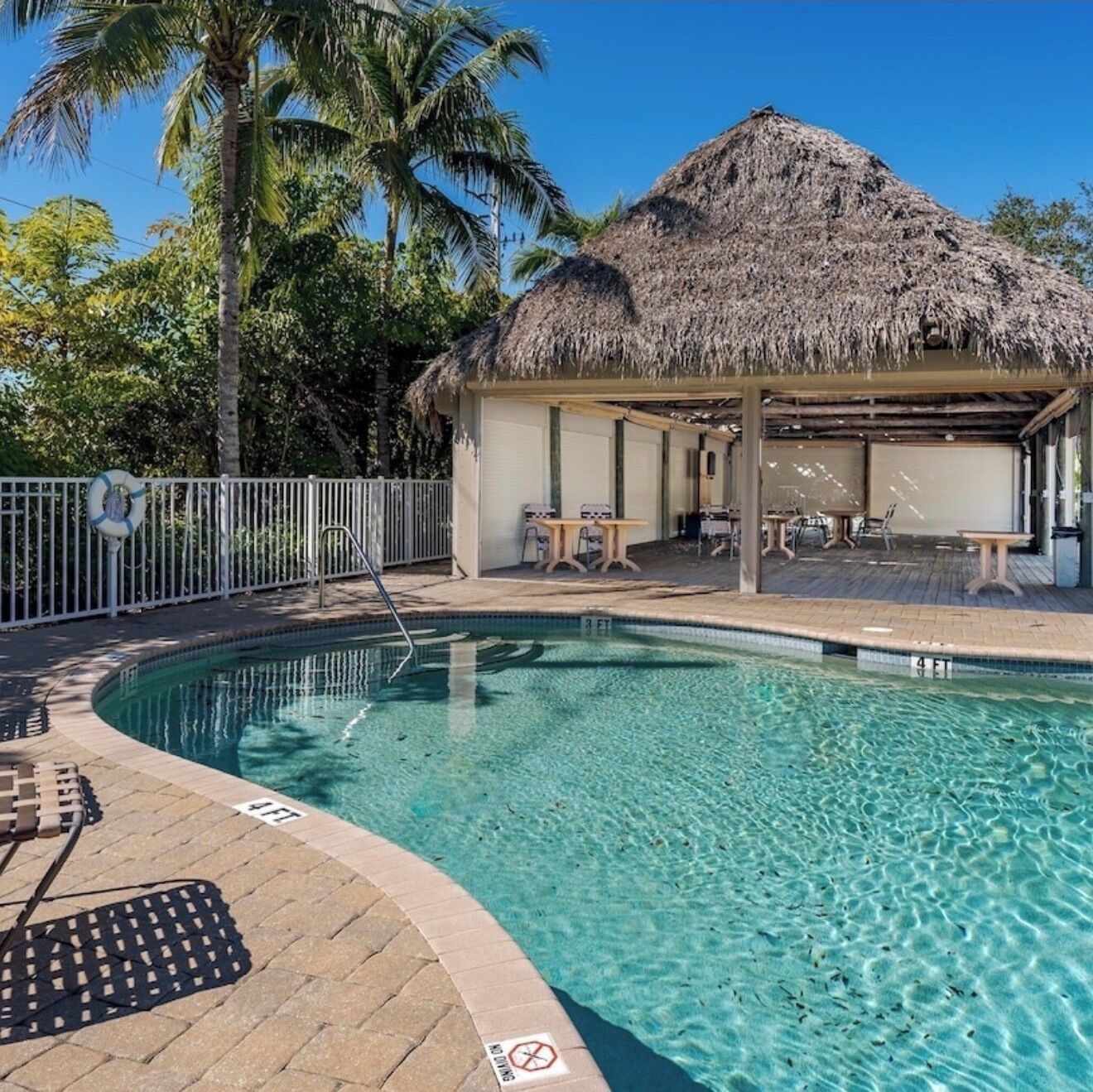 Piscina externa, piscina aquecida