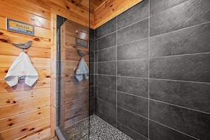 Shower, towels