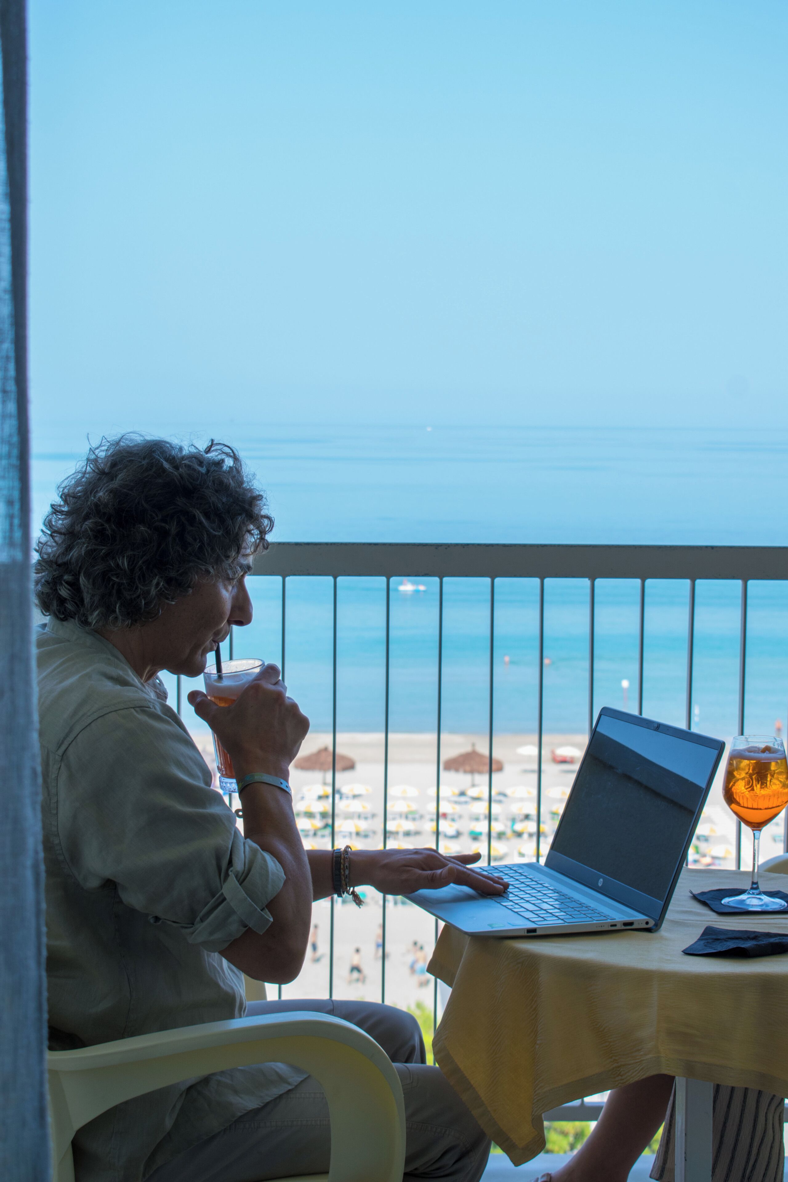 Blick auf das Wasser