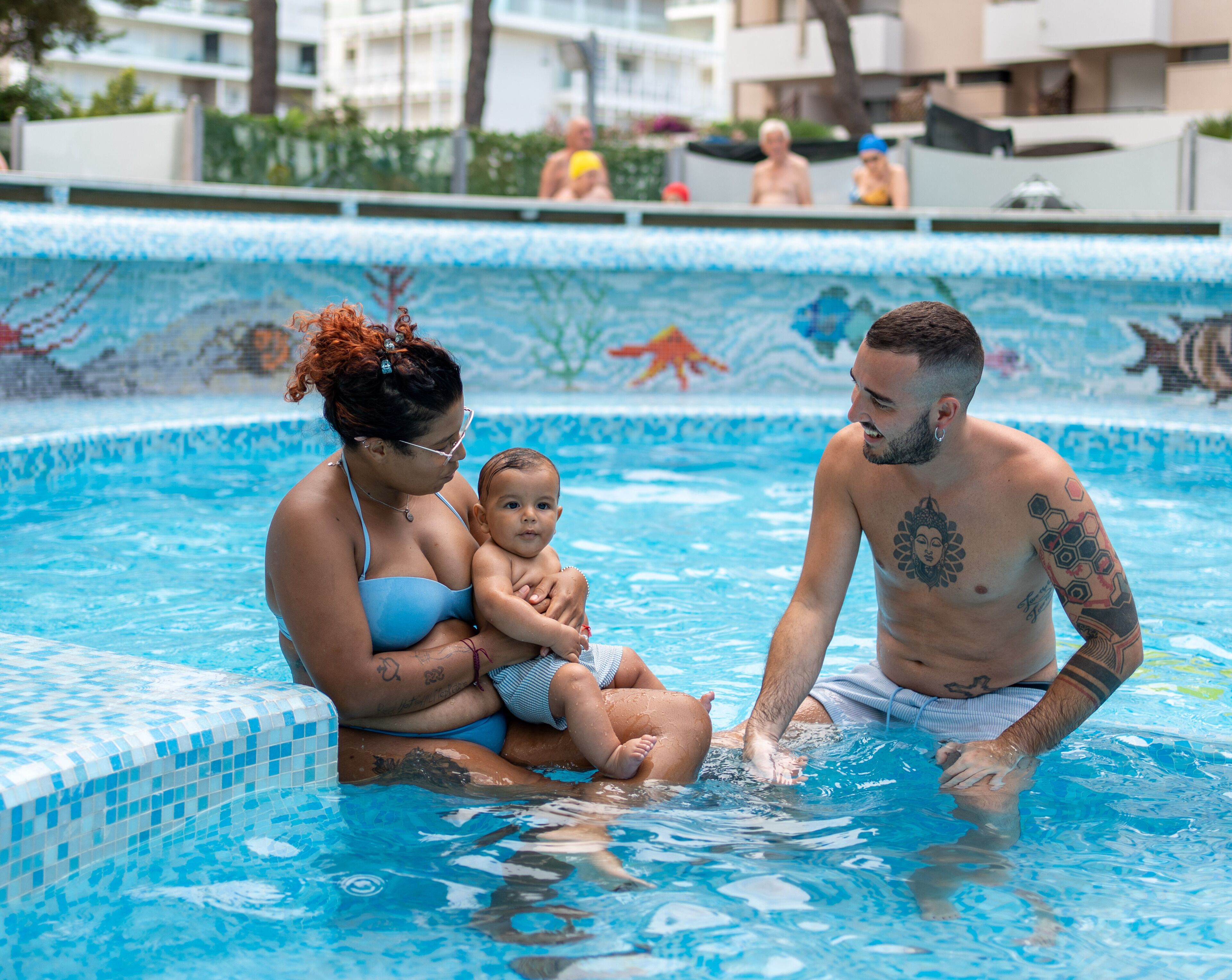 Seasonal outdoor pool