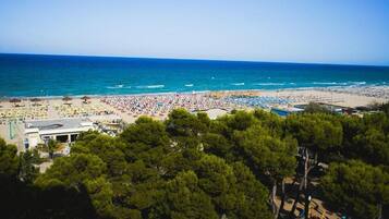 Privatstrand, Strandbar