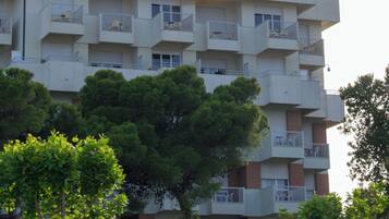 Facciata della struttura