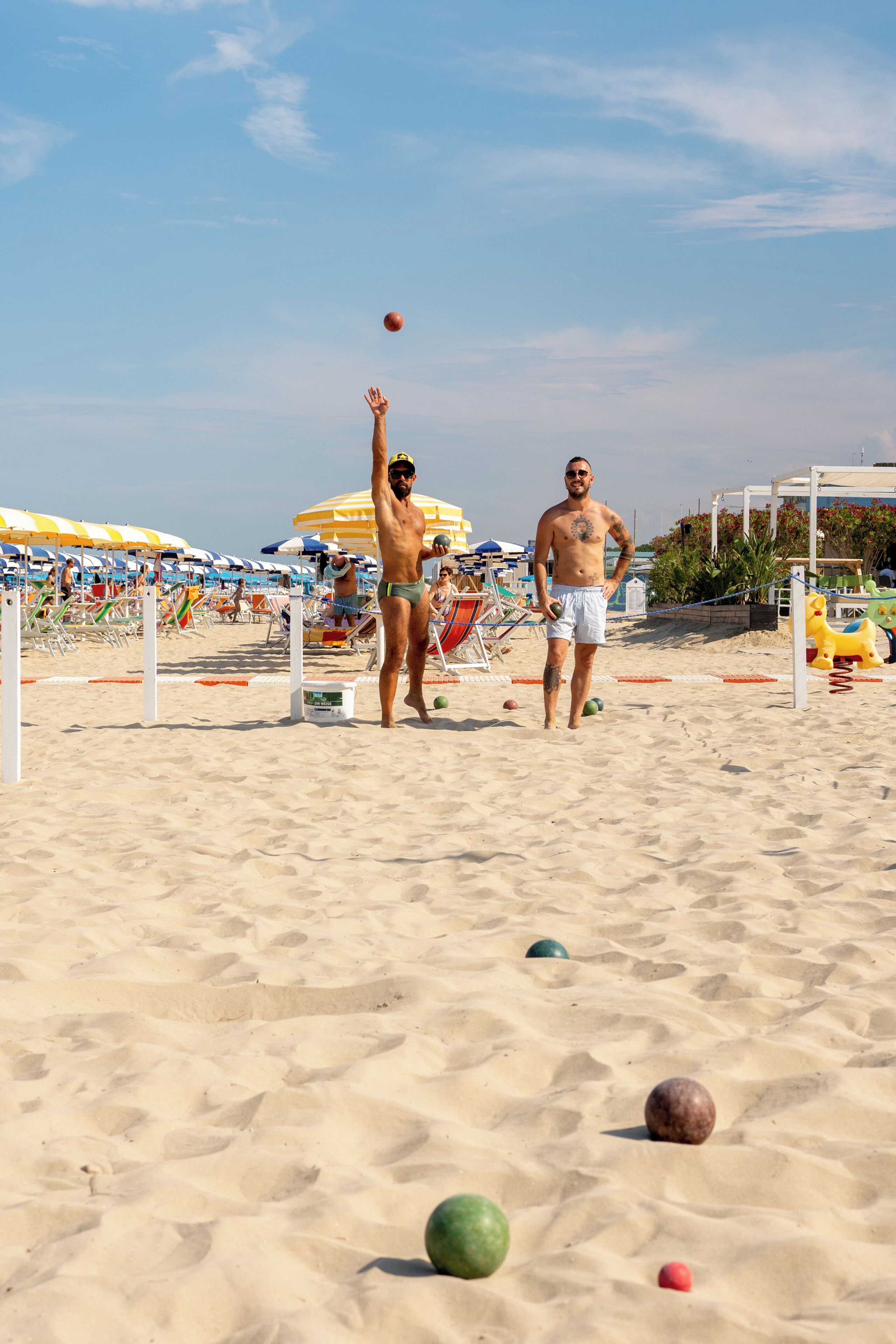 Spiaggia privata, lettini da mare, ombrelloni, teli da spiaggia