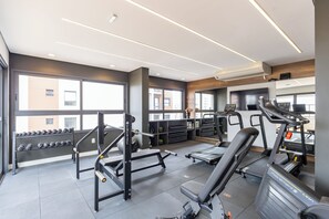 Fitness facility - StayHome Vila Clementino com Academia (São Paulo)
