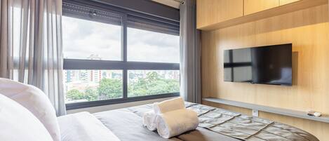 舒適公寓, 私人浴室, 城市景 | 熨斗/熨衫板、免費 Wi-Fi