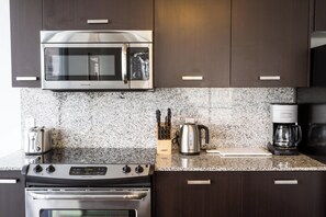 Condo, 1 Bedroom, Accessible, Balcony | Interior - Peaceful Hospital Stay Suite Near Sickkids, Toronto General, Mount Sinai, UHN (Toronto)