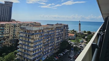 Family Room, Balcony, Beach View | Property grounds
