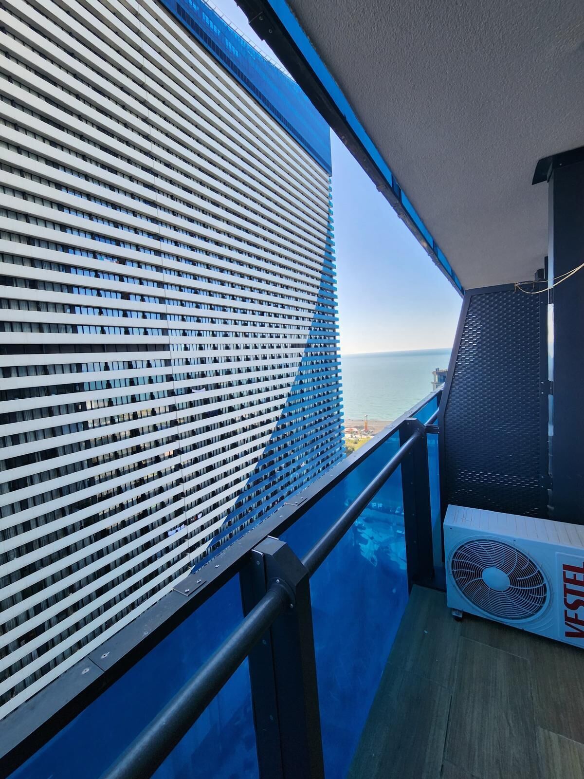 Studio, Balkon, Meerblick | Unterkunftsgelände