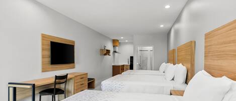 Zimmer, Mehrere Betten, Nichtraucher | Badezimmer