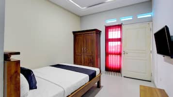 Kamar Double Deluks | Wi-Fi gratis dan seprai linen