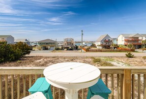 Outdoor dining - It’s About Tide | Ocean & Sound Views (Topsail Beach)