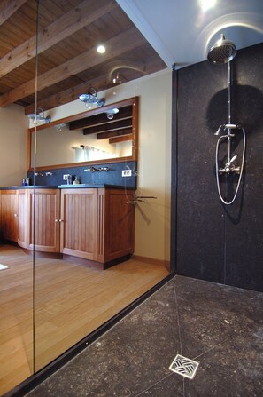 Deluxe House, Private Pool | Bathroom - Villa Krat (Holsbeek)