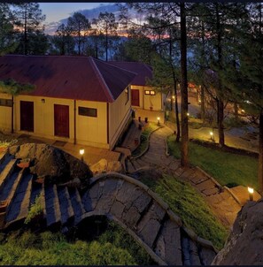 Family Double Room | Terrace/patio - On Cloud Resort (Murree)