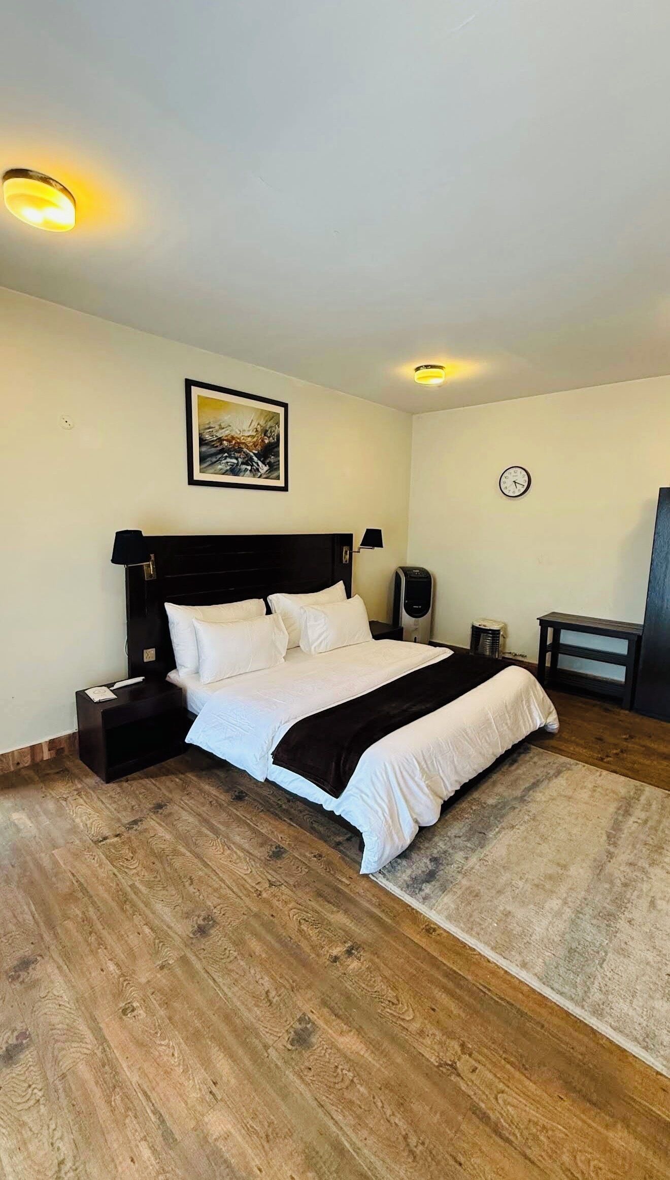 Premium bedding, free WiFi, bed sheets