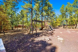 Children’s area - Wonderful dog-friendly home with hot tub, firepit, & washer/dryer (Lakeside)