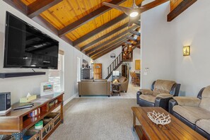 Smart TV - Wonderful dog-friendly home with hot tub, firepit, & washer/dryer (Lakeside)