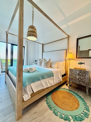 3 bedrooms, WiFi, bed sheets - Perla Turquesa Real 3BR Luxury Punta Cana Village. (Punta Cana)