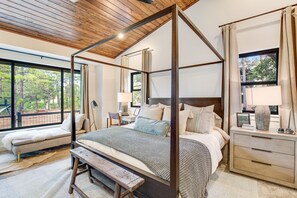5 chambres, fer et planche à repasser, accès au Wi-Fi (inclus)