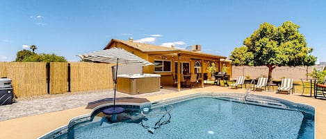 Piscine chauffée