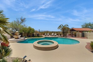Beheizter Pool