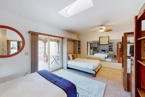 3 chambres, bureau, fer et planche à repasser, accès au Wi-Fi (inclus)