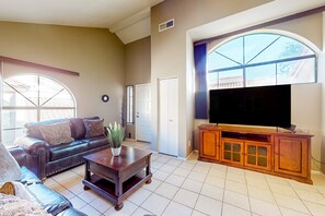 Smart TV - Gated-entry condo with central location, central AC, & private W/D (Phoenix)