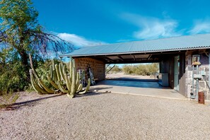 Exterior - Secluded, dog-friendly home on 3.5-acres with mountain views & upper deck (Tucson)