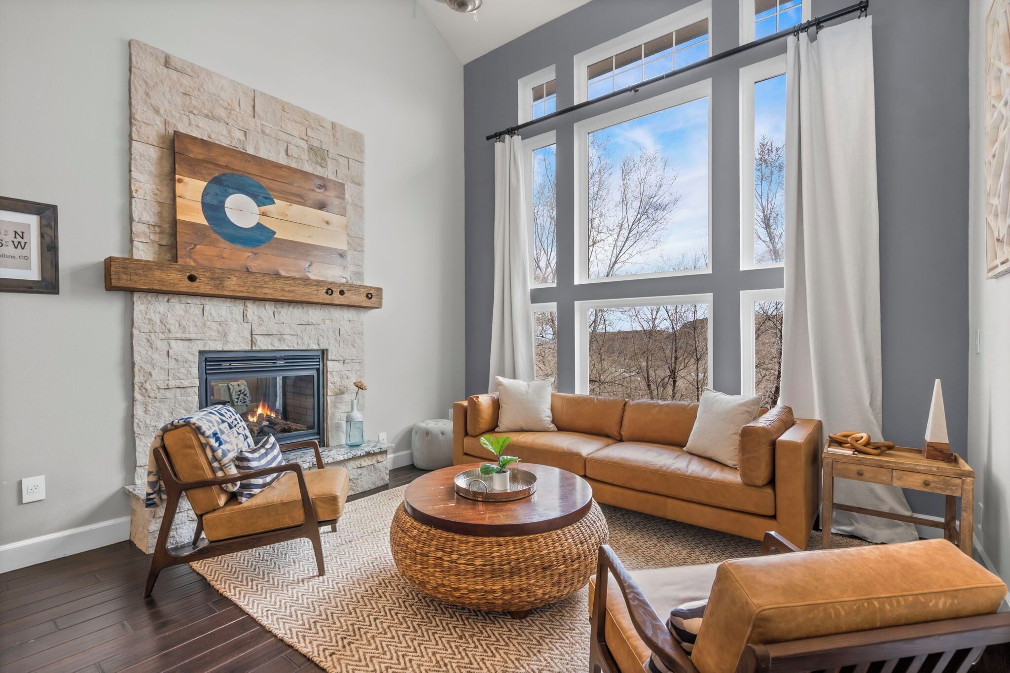 House, Multiple Beds, Patio, Mountain View | Living area