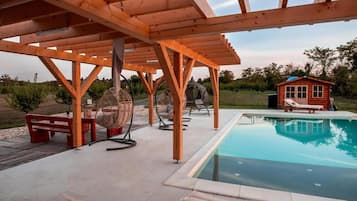 Beheizter Pool