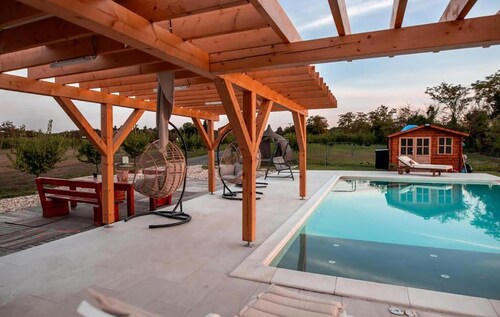 Belle maison à Aljmas avec sauna