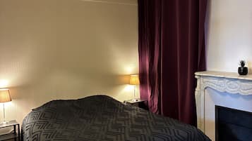 2 chambres, fer et planche Ă repasser, Wi-Fi, draps fournis