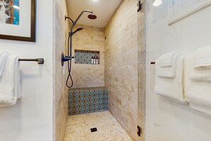 Shower, hair dryer, towels - Tennis Villa at La Quinta Resort with shared pool & spa, near hiking & golf (La Quinta)