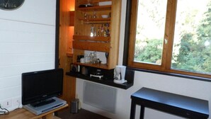 Interior - 7th floor, view forest, tv, 13m², Les Arcs (Les Arcs)