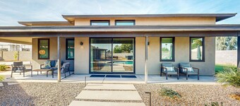 Charming Chandler retreat with pool, guest house, pickleball and putting green!