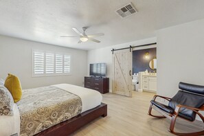 3 habitaciones, tabla de planchar con plancha y wifi gratis