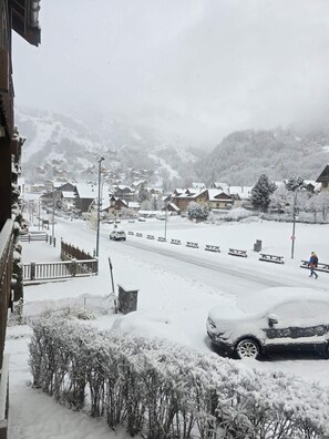 Property grounds - Resort center, 1st floor, balcony, parking, tv, ski locker, 25m², Valloire (Valloire)