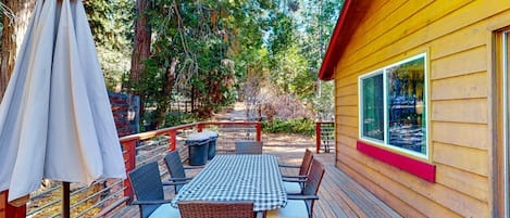 Opções para refeição ao ar livre