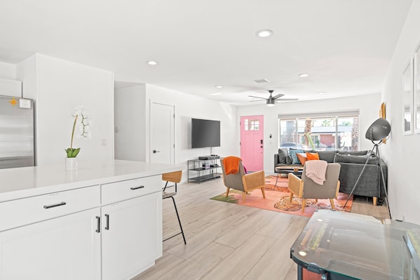 Interior - Amazing dog-friendly home with enclosed yard, firepit, pool, & washer/dryer (Palm Springs)