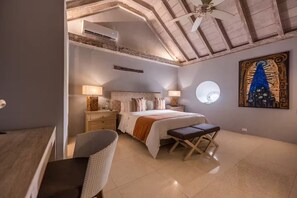 1 bedroom, iron/ironing board, WiFi, bed sheets - HOTEL NOI 1860: LUXURY HOUSE CARTAGENA DE INDIAS - King bed (Cartagena de Indias)